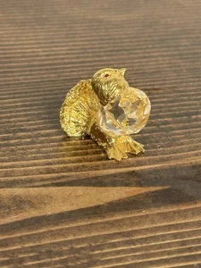 Lencia Star Collection 66.024 SONGBIRD Gold & Kristall Swarovski? Österreich RAR - Bild 1 von 6