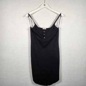 Camisa túnica larga negra Mind Code sin mangas linda moda sin mangas verano - Imagen 1 de 10