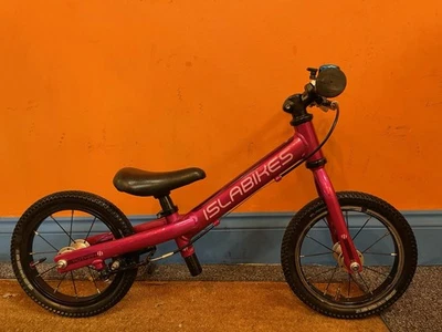 Islabikes Rothan 12 In Pink Kids Bike With Bell Fully Serviced - Image 1 of 4