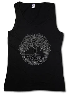 YGGDRASIL VI TANK TOP VEST Arsen Celtic Irminsul Tree Loki of Life Of Thor Odin - Picture 1 of 2