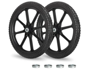 Neumático y rueda sin planos de 20", con rodamiento de 3/4" y 5/8", buje centrado de 2,45" - Imagen 1 de 6