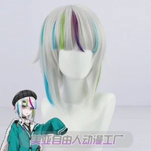 Peluca WACCA Lily Anime Cosplay con Golpes Pelucas Sintéticas en Muchos Colores Cabello Corto - Imagen 1 de 5