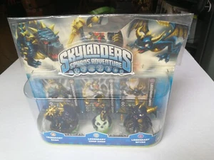 Legendary Bash Chop Spyro Adventure Skylanders Triple Pack 3 Figures New&Sealed - Imagen 1 de 2