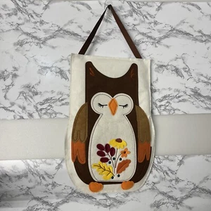 Evergreen Türhänger Herbst Eule Dekoration Eingang Küche Wand ~ 27" x 13" - Bild 1 von 12