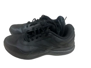 Reebok Women's Walk Ultra 6 DMX Max Sneaker Size 7.5M Black 1000001158 - Picture 1 of 8