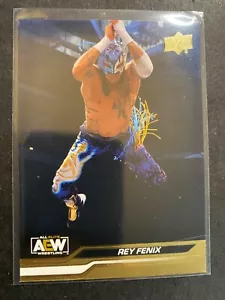 Rey Fenix - 2024 Upper Deck AEW Wrestling "Gold" Card #11 - Picture 1 of 2