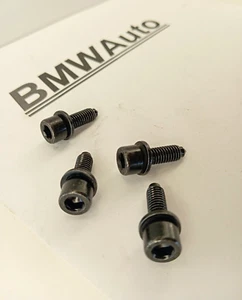 4x NUOVO Originale BMW E87 E92 E60 F01 F10 E70 E83 COPERCHIO MOTORE BULLONE A BRUGOLA M6X20 - Foto 1 di 5