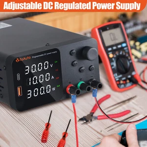 30V 5A/10A Variable Power Supply DC Adjustable Power Supply Switching USB+Type-C - Picture 1 of 13