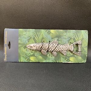 Tommy Bahama Pike Fish Bottle Opener 7”, Made In India.