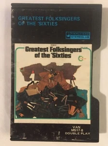 The Greatest Folksingers of the 'Sixties 60s Cassette 1972 Vanguard Untested - Imagen 1 de 4