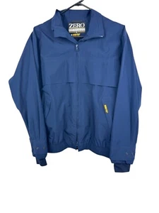 Zero Restrictions Gore-Tex Women's Golf Jacket Navy Blue Full Zip USA Size M - Picture 1 of 13
