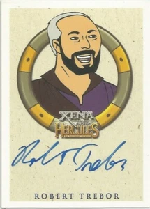 Xena & Hercules Animated Adventures: Robert Trebor "Salmoneus" Autograph Card - Picture 1 of 1