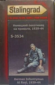 MODELLISMO - German Infantryman at rest 1939-44 - STALINGRAD S-3534 Scala 1/35 - Imagen 1 de 1