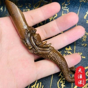 Bronze Dragon Tea Shovel Tea Spoon Pendant Tea Shovel - Picture 1 of 10