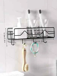 Caddie Shelf Shower And Kitchen Accessories Holder, Wall Mounted Organizer. - Picture 1 of 5