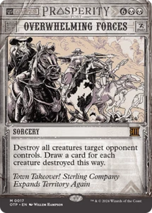 x1 Overwhelming Forces OTP Breaking News MTG 17 MYTHIC M/NM 1x - Bild 1 von 1