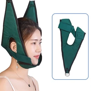 Cervical Neck Traction Device Neck Stretcher Pain Relief over Door Sleeves Brace - Picture 1 of 12