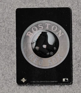 1991 UD Upper Deck HOLOGRAM Stickers BOSTON RED SOX - Picture 1 of 2