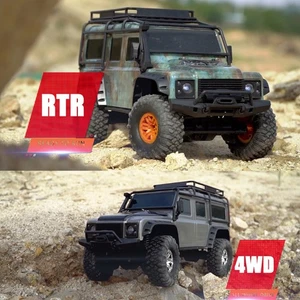 1/10 RC 4WD Climbing Crawler Brushed Motor Model Car Toy For Kids  VRQT - Picture 1 of 24