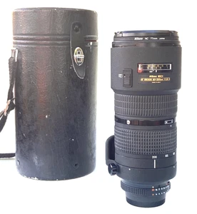 EX COND. Nikon AF NIKKOR ED 80-200mm f/2.8 D Zoom, Nikon hard case CL-43A - Picture 1 of 9