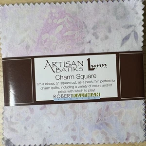 Artisan Batiks Splendid Charm Squares Pack By Lunn Studios for Robert Kaufman - Picture 1 of 2