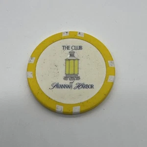 The Club of Savannah Harbor ~ Marcatore da golf Liberty Mutual Double-Sided Poker Chip - Foto 1 di 3
