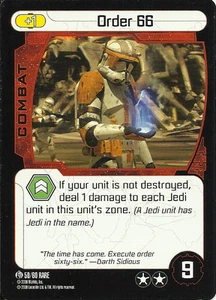 STAR WARS POCKETMODEL - (O66 50) ORDER 66 - Picture 1 of 1