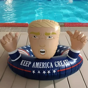 ¡El último flotador de piscina Trump! Envío rápido - Imagen 1 de 7