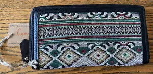 Women's NEW Canyon Sky Zip Closed Wallet w/Credit Card & Pockets - Picture 1 of 8