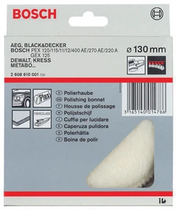 Bosch Polierhaube Lammfell 130mm - Bild 1 von 1