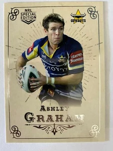 2018 NRL GLORY SPECIAL EDITION COMMON BASE 122 NORTH QLD COWBOYS ASHLEY GRAHAM - Picture 1 of 1