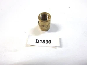 Raccordo per tubi in ottone 1/8 NPT ind D1890 - Foto 1 di 3