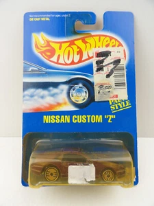 Hot Wheels Blue Card #234 Nissan Custom “Z” (Purple, Ultra Hots Wheels) - Picture 1 of 6
