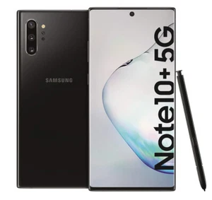 Samsung Galaxy Note 10+ Plus 5G N976B 256GB Smartphone Handy Aura Schwarz - Bild 1 von 4
