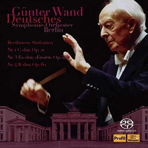 Gunter Wand DSO Berlin Beethoven Symphonies Overtures 2 SACD Hybrid Japan
