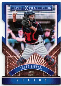 Lucas Herbert Panini Elite 2015 edición extra azul estado troquelado novato 002/100 - Imagen 1 de 2