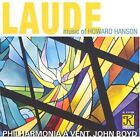 HANSON PHILHARMONIA A VENT BOYD - LAURE: MUSIC OF HOWARD HANSON NEW CD
