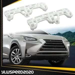 Pair Bumper Brackets Fit For 2015-17 Lexus NX200t Front Driver & Passenger Side - Picture 1 of 12