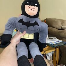 Batman 25” Plush Black Grey DC Comics 2009 Stuffed Doll Toy