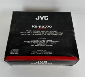 (NEW) Vintage JVC KS-RX770 Multi Changer Control Receiver Cassette Deck - Picture 1 of 10