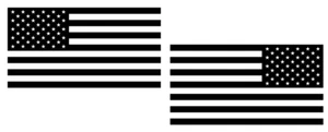 2 American Flag vinyl Decal set, Mirrored, sticker, JDM Decal for Truck, car etc - Picture 1 of 5