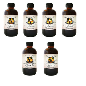 Sunny Isle™ 100% Pure Organic Jojoba Oil for Hair Skin Face Cold Pressed 48 oz