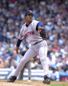 Boston Red Sox PEDRO MARTINEZ Glossy 11x14 Photo Print Baseball Poster HOF 2015 - Picture 1 of 1