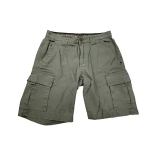 Boy Scouts Of America Ladies Size 4 Uniform Canvas Shorts 100% Cotton Green Camo - Picture 1 of 8