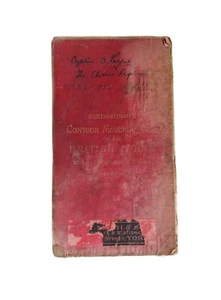 Bartholomews Contour Motoring and Touring Map of the British Isles 1927 rare - Picture 1 of 24