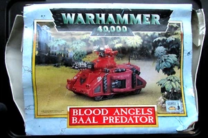 OOP Citadel / Warhammer 40k Space Marine Blood Angels Baal Predator 1995 - Bild 1 von 6