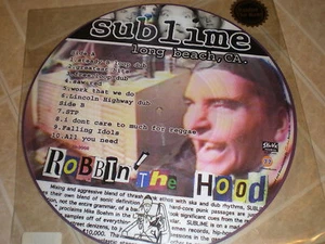 Sublime PICTURE DISC Robbin The Hood LIMITED - Picture 1 of 1