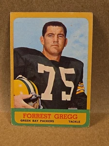 1963 Topps Football #89 Forrest Gregg Green Bay Packers NFL HALL OF FAME VG-EX - Picture 1 of 4