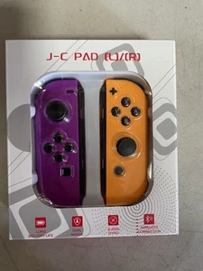 Wireless Controller (L/R) For Switch/Lite/OLED (Orange And Purple) - Picture 1 of 3