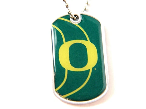OREGON DUCKS DOG TAG NECKLACE DYNAMIC FAN Cover